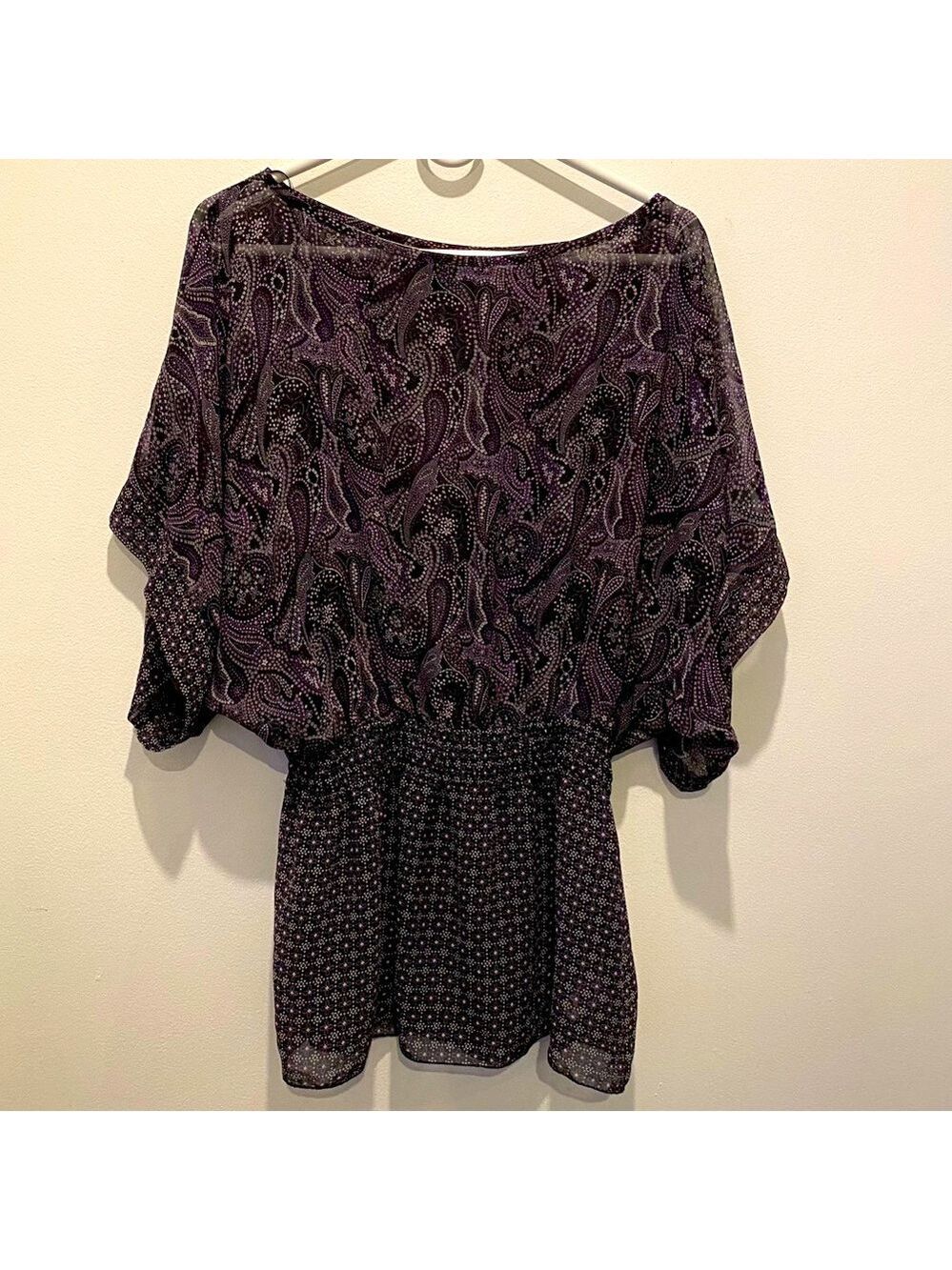 Miley Cyrus Max Azria Sheet Top